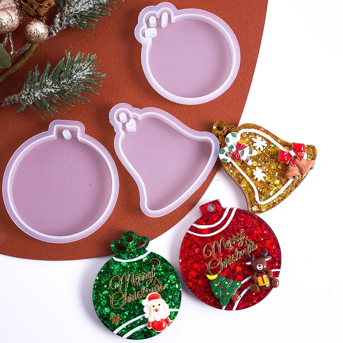 Cetakan Silikon Liontin Tag Na - Resin Art Kit With Molds ulasan dan harga
